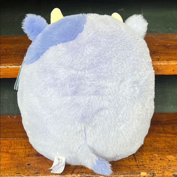 Squishmallows Bubba cow plush toy - Purple and Cream - NWT - Picture 6 of 7